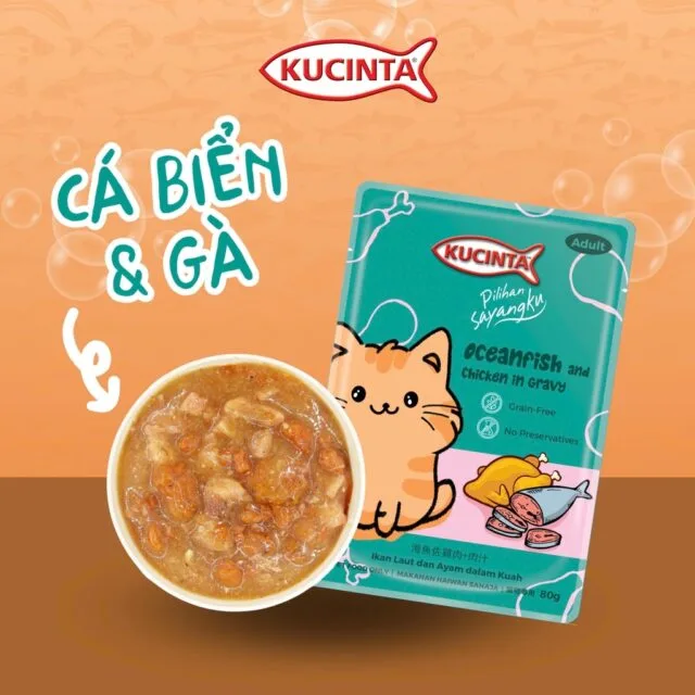 Pate Kucinta gói 80gr - Ảnh 4