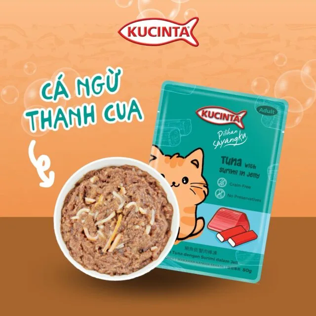 Pate Kucinta gói 80gr - Ảnh 3