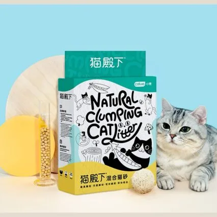 Cát đậu nành mix gỗ Cature