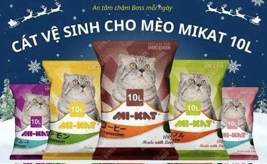Cát đất sét Mii-Kat 10L