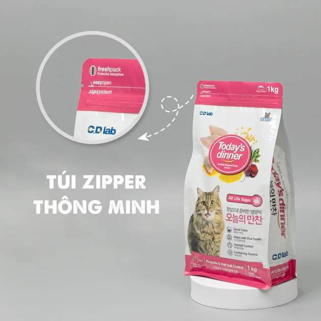 Hạt Today’s Dinner cho mèo mọi lứa tuổi - Ảnh 3