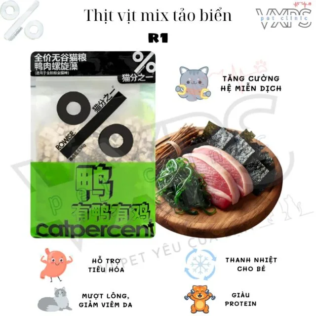 Hạt Catpercent mix trái cây siêu topping cho mèo mọi lứa tuổi túi 1.5kg - Ảnh 2