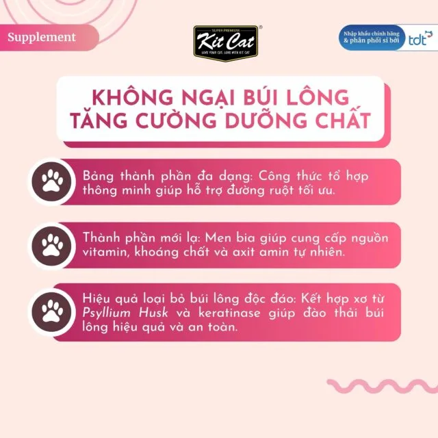 Gel tiêu búi lông KitCat - Ảnh 3