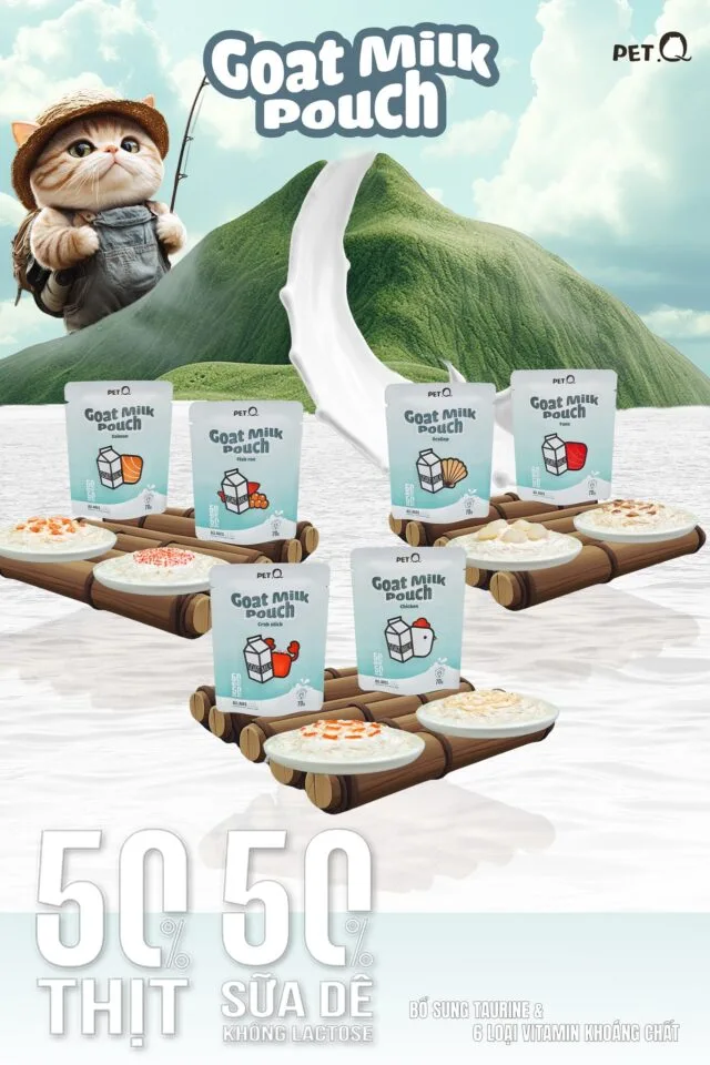 Pate sữa dê PetQ