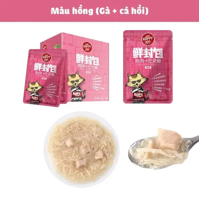 Pate Happy 100 nội địa Trung - Ảnh 8
